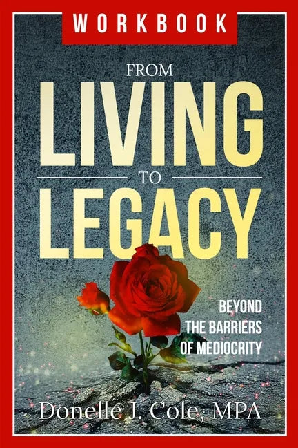 From Living to Legacy: work book: Beyond the Barriers of Mediocrity - Paperback
