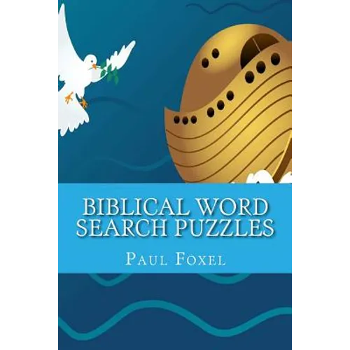 Biblical Word Search Puzzles: Biblical Places & People's Names - Paperback