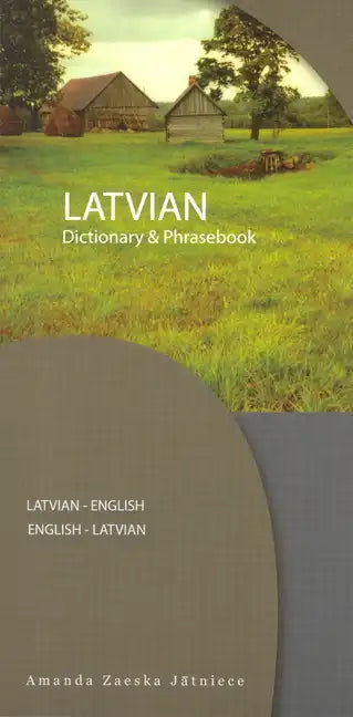 Latvian-English/English-Latvian Dictionary & Phrasebook - Paperback