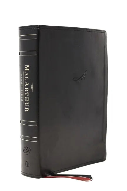 The Esv, MacArthur Study Bible, 2nd Edition, Leathersoft, Black, Thumb Indexed: Unleashing God's Truth One Verse at a Time - Imitation Leather