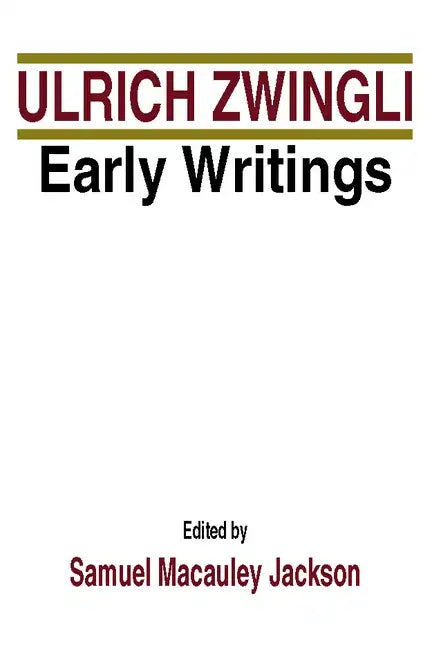 Early Writings - Paperback