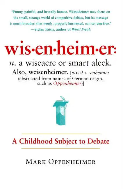 Wisenheimer: A Childhood Subject to Debate - Paperback