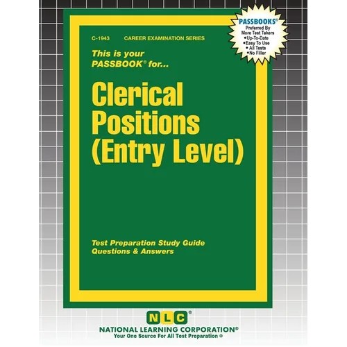 Clerical Positions (Entry Level) - Paperback