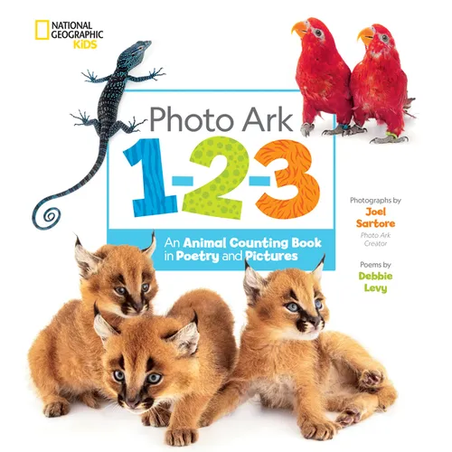 Photo Ark 1-2-3: An Animal Counting Book in Poetry and Pictures - Hardcover