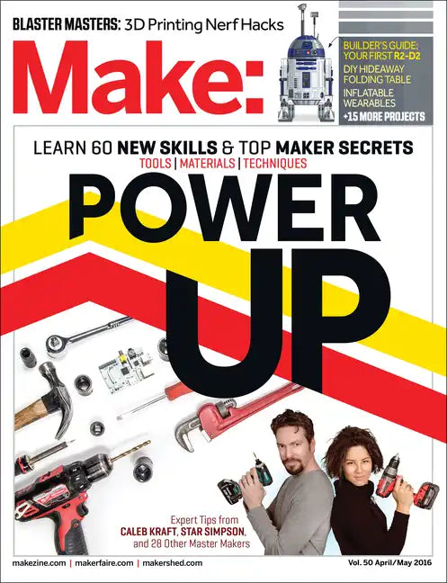 Make, Volume 50: Power Up - Paperback