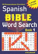 Spanish BIBLE Word Search Book 1 - Paperback