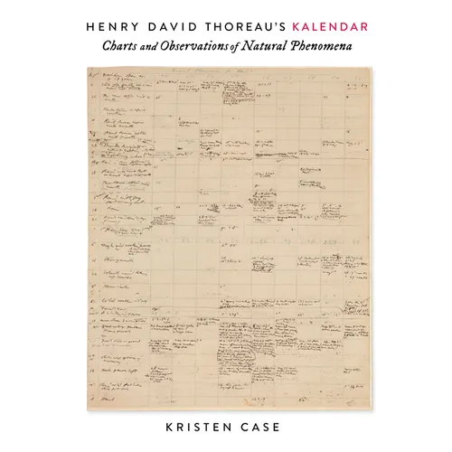 Henry David Thoreau's Kalendar: Charts and Observations of Natural Phenomena - Hardcover