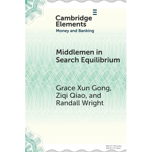 Middlemen in Search Equilibrium - Paperback