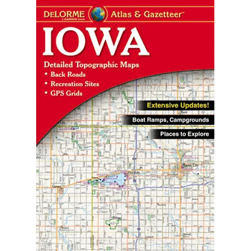 Delorme Atlas & Gazetteer Iowa