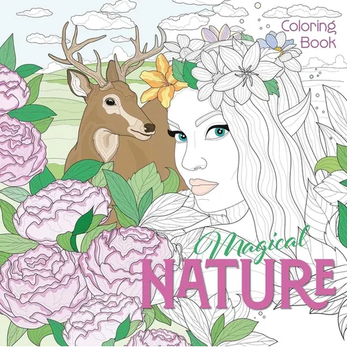 Magical Nature Coloring Book - Paperback