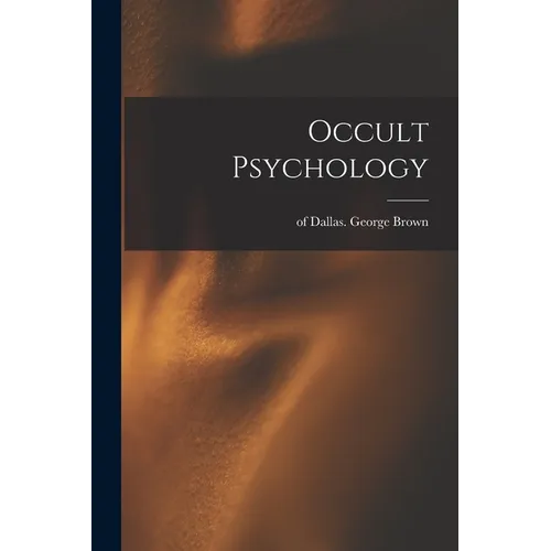 Occult Psychology