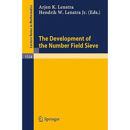 The Development of the Number Field Sieve - Paperback