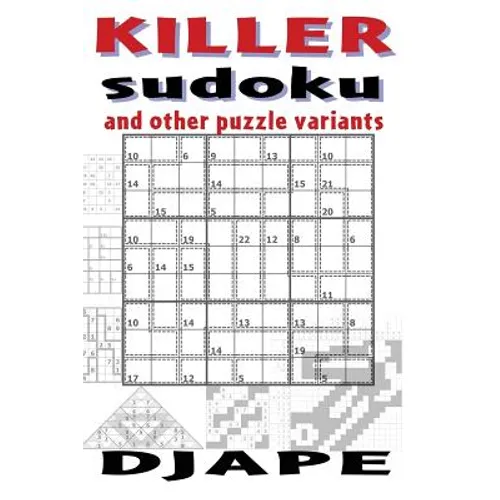 Killer Sudoku and other puzzle variants - Paperback