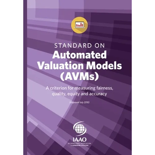 Standard on Automated Valuation Models (AVMs) - Paperback