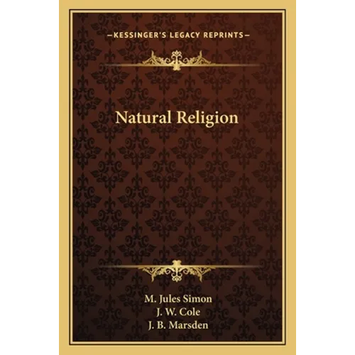 Natural Religion - Paperback