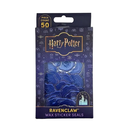 Harry Potter: Ravenclaw Wax Sticker Seals (Set of 50) - Paperback