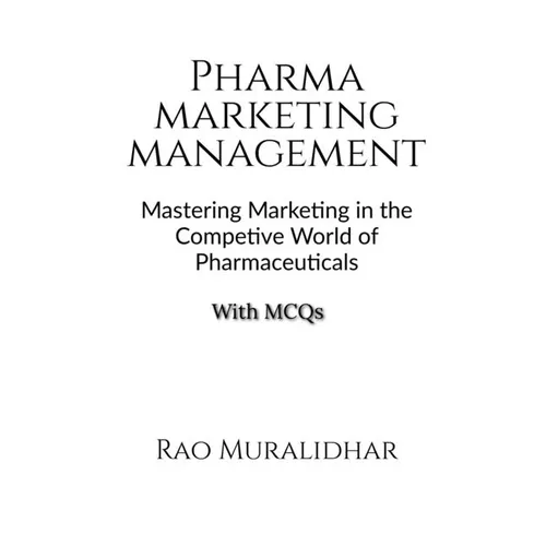 Pharma Marketing Management - Paperback