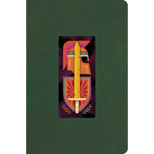 ESV the Biggest Story Holy Bible for Kids (Trutone, Dark Green, Armor Design)