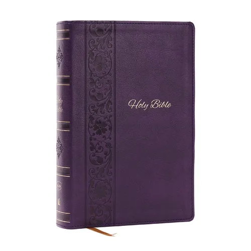 KJV Holy Bible: Personal Size Giant Print, Purple Leathersoft, Red Letter, Comfort Print: King James Version - Imitation Leather