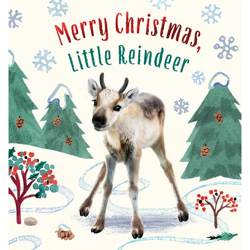 Merry Christmas, Little Reindeer: A Board Book - Board Book
