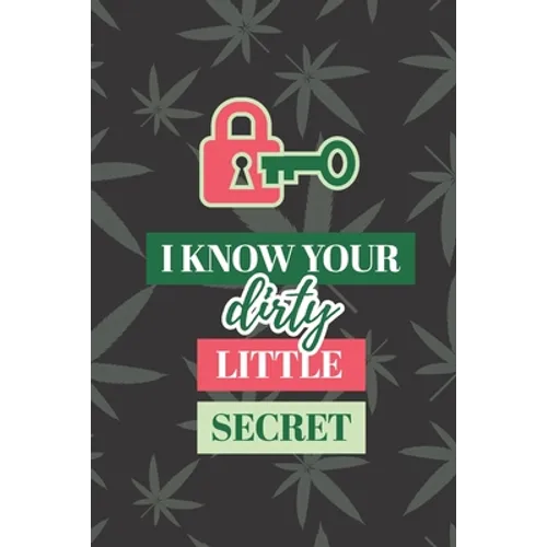 I Know Your Dirty Little Secret: Cool Weed Design Manager to Protect Usernames and Passwords for Internet Websites and Services With Tabs - Paperback