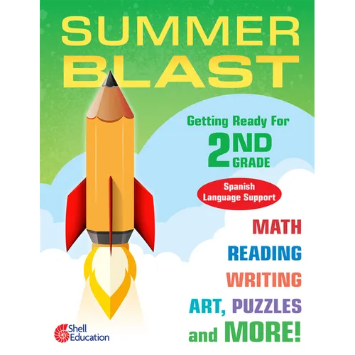 Summer Blast: Getting Ready for Second Grade (Spanish Language Support) - Paperback