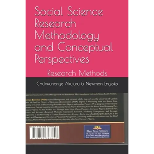 Social Science Research Methodology and Conceptual Perspectives: Research Methods - Paperback