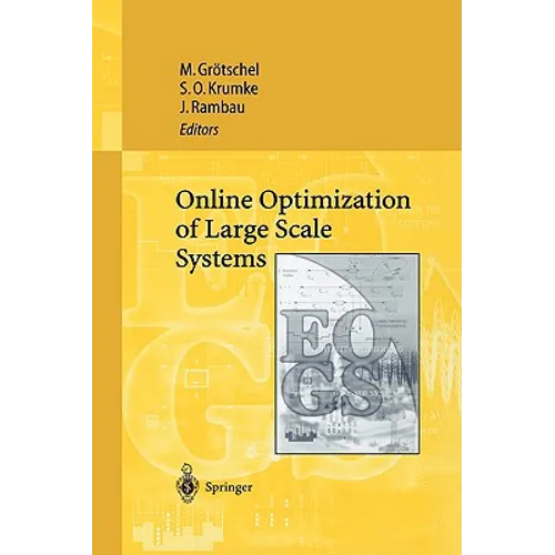 Online Optimization of Large Scale Systems - Hardcover