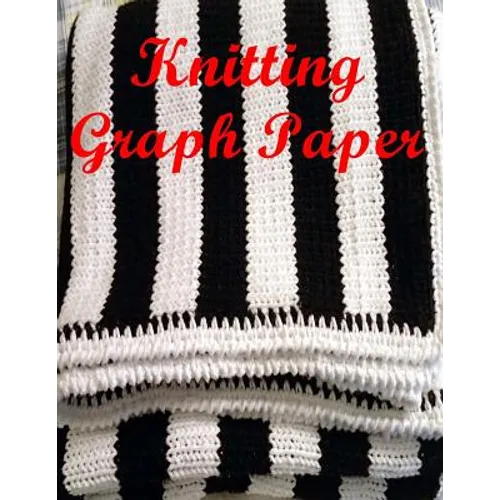 Knitting Graph Paper: Letter Format 8.5