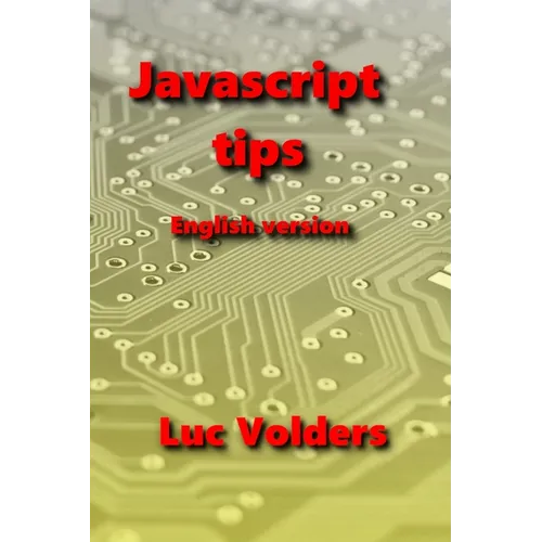 Javascript tips: English version - Paperback