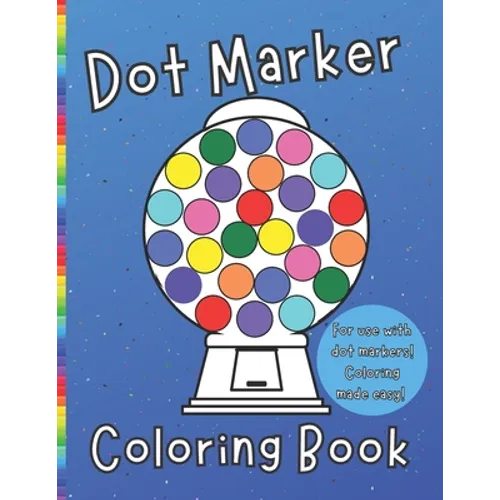 Dot Marker Coloring Book - Paperback