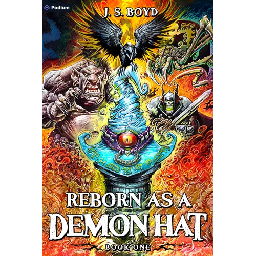 Reborn as a Demon Hat: A Monster Evolution Isekai Litrpg - Paperback
