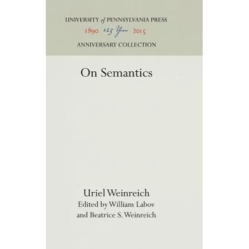 On Semantics - Hardcover