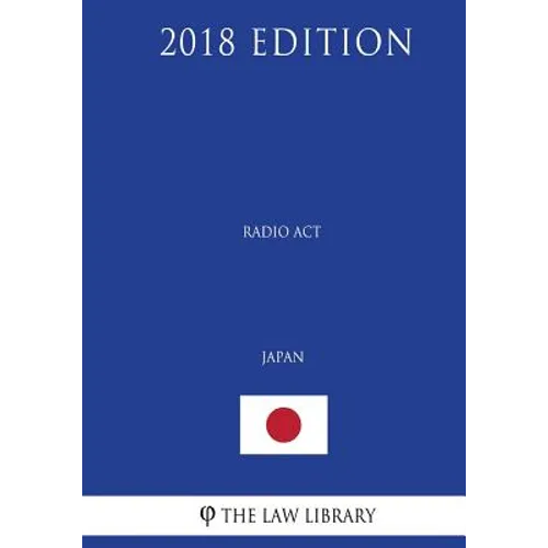 Real Property Registration Act (Japan) (2018 Edition) - Paperback
