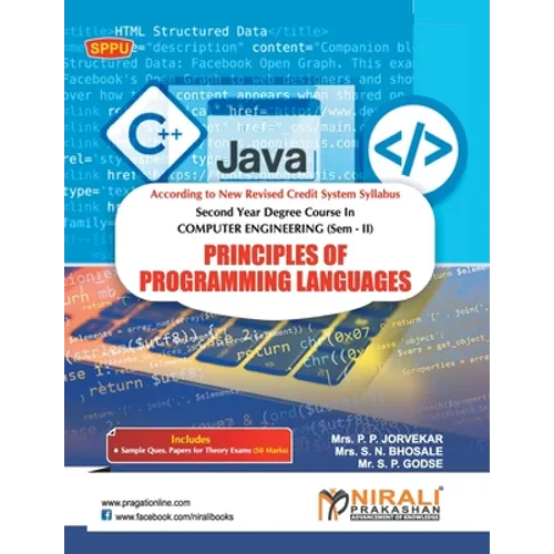 Principles of Programming Languages - Paperback