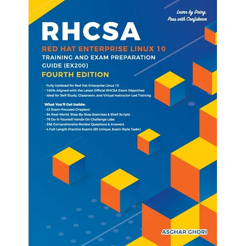 RHCSA Red Hat Enterprise Linux 10: Training and Exam Preparation Guide (EX200), Fourth Edition - Paperback