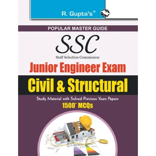 Ssc: Junior Engineers Civil & Structural (Quantity Surveying & Contract) Exam Guide: For Paper I & II - Paperback