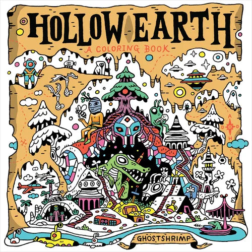 Hollow Earth: A Coloring Book - Paperback