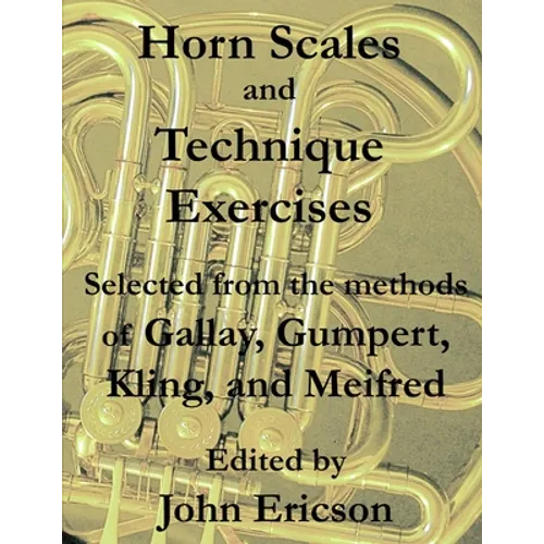 Horn Scales and Technique Exercises - Paperback