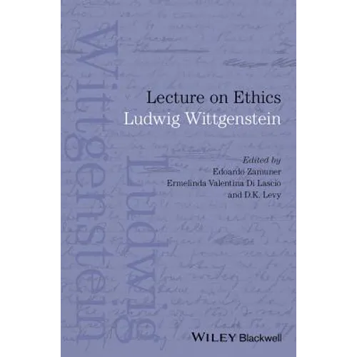 Lecture on Ethics - Hardcover