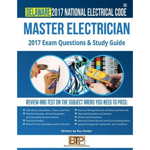 Delaware 2017 Master Electrician Study Guide - Paperback