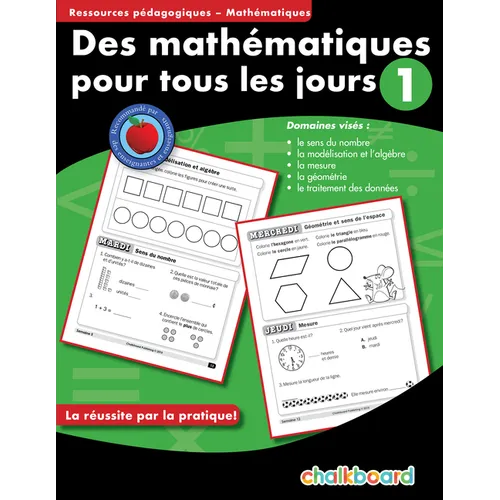 Des Mathematiques Pour Tous Les Jours 1 - Paperback