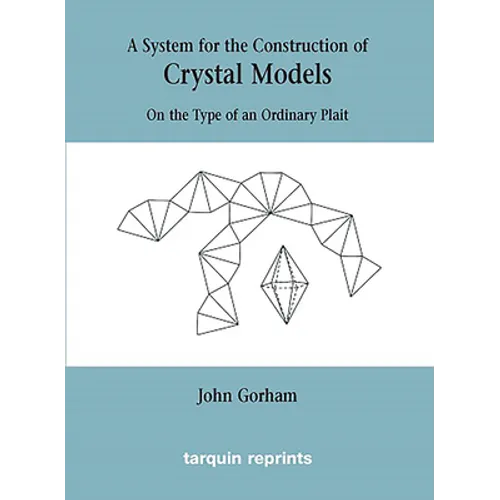 Crystal Models On the Type of an Ordinary Plait - Paperback