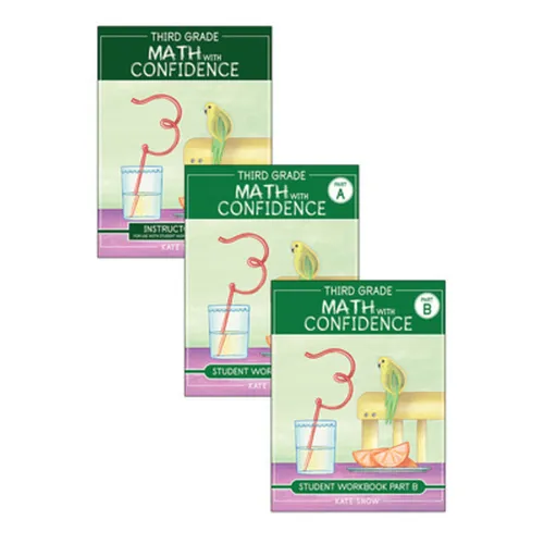 Third Grade Math with Confidence Complete Bundle - Paperback