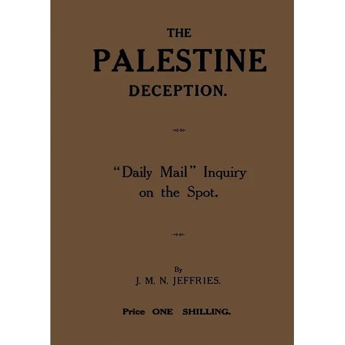 The Palestine Deception - Paperback