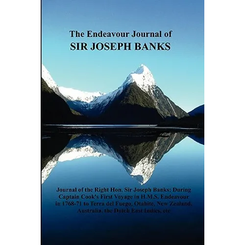 The Endeavour Journal of Sir Joseph Banks - Paperback
