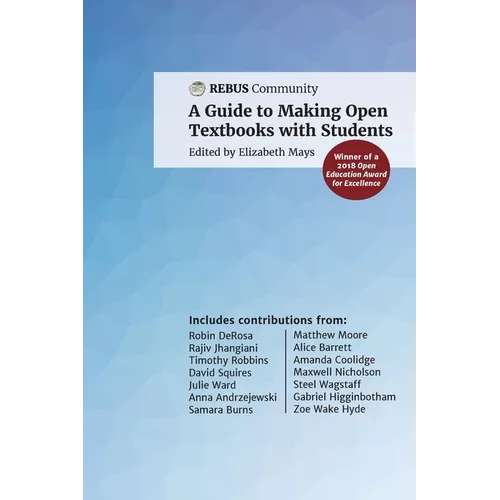 Guide to Making Open Textbooks With Students - Paperback