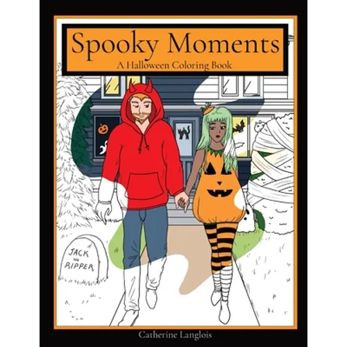 Spooky Moments: A Halloween Coloring Book
