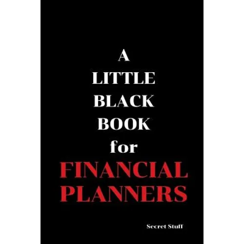 A Little Black Book: For Financial Advisers - Paperback