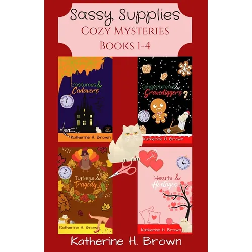 Sassy Supplies Cozy Mysteries Books 1-4 - Paperback